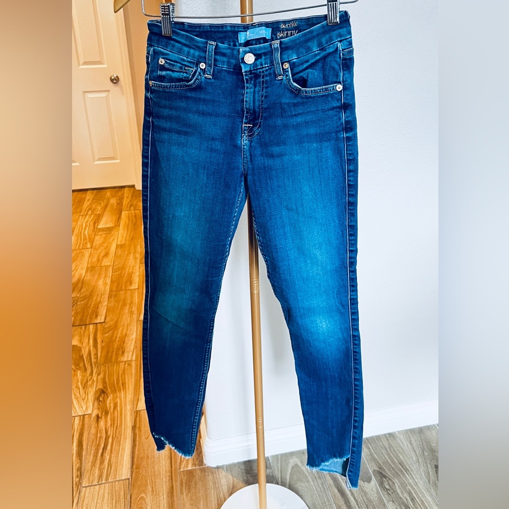 7 for all Mankind skinny jeans size 26